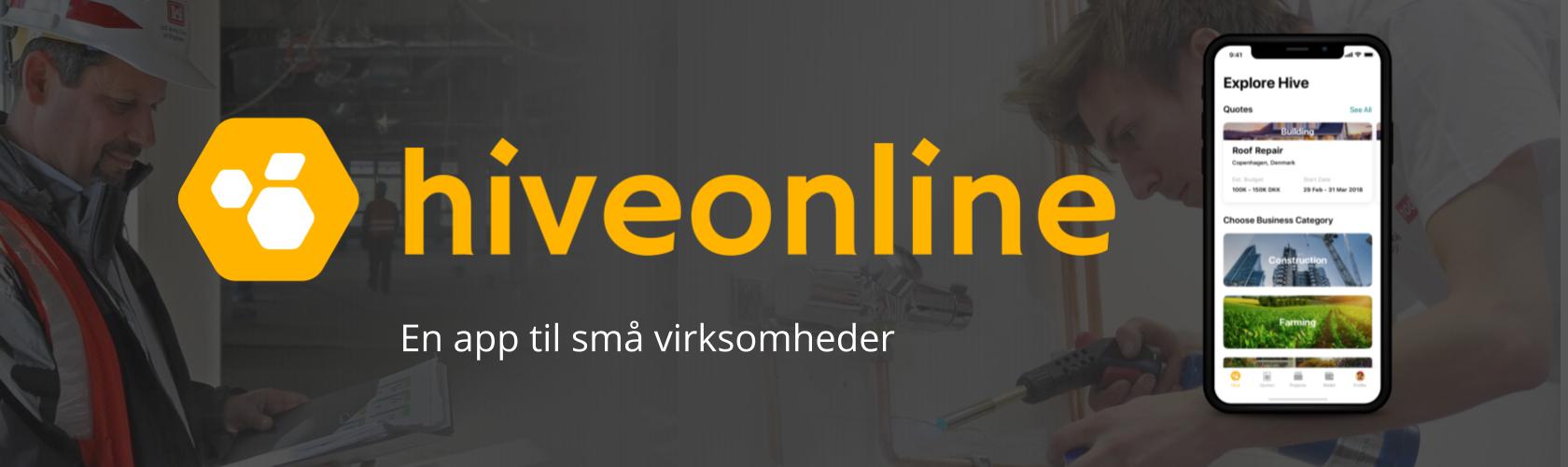 hiveonline en app til smaa virksomheder