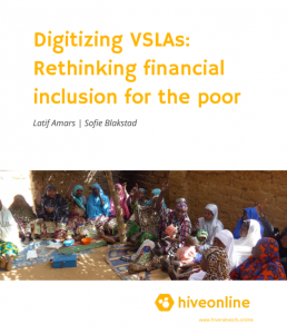 Digitalising VSLAs - rethinking financial inclusion for the poor